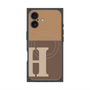 プレミアムパネル with MagSafe［ オリジナル - initial two tone - H brown ］
