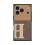 プレミアムパネル with MagSafe［ オリジナル - initial two tone - H brown ］