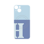 プレミアムパネル with MagSafe［ オリジナル - initial two tone - H blue ］