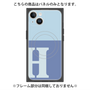 プレミアムパネル with MagSafe［ オリジナル - initial two tone - H blue ］