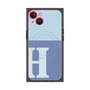 プレミアムパネル with MagSafe［ オリジナル - initial two tone - H blue ］