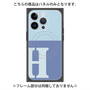 プレミアムパネル with MagSafe［ オリジナル - initial two tone - H blue ］