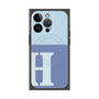 プレミアムパネル with MagSafe［ オリジナル - initial two tone - H blue ］