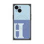プレミアムパネル with MagSafe［ オリジナル - initial two tone - H blue ］