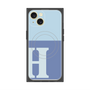 プレミアムパネル with MagSafe［ オリジナル - initial two tone - H blue ］