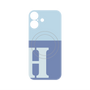 プレミアムパネル with MagSafe［ オリジナル - initial two tone - H blue ］