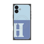 プレミアムパネル with MagSafe［ オリジナル - initial two tone - H blue ］