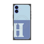 プレミアムパネル with MagSafe［ オリジナル - initial two tone - H blue ］
