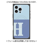 プレミアムパネル with MagSafe［ オリジナル - initial two tone - H blue ］