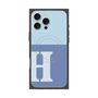 プレミアムパネル with MagSafe［ オリジナル - initial two tone - H blue ］