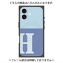 プレミアムパネル with MagSafe［ オリジナル - initial two tone - H blue ］