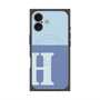 プレミアムパネル with MagSafe［ オリジナル - initial two tone - H blue ］