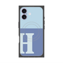 プレミアムパネル with MagSafe［ オリジナル - initial two tone - H blue ］