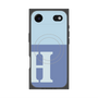 プレミアムパネル with MagSafe［ オリジナル - initial two tone - H blue ］