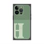 プレミアムパネル with MagSafe［ オリジナル - initial two tone - H green ］