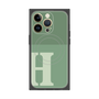 プレミアムパネル with MagSafe［ オリジナル - initial two tone - H green ］