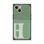 プレミアムパネル with MagSafe［ オリジナル - initial two tone - H green ］