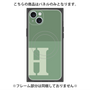 プレミアムパネル with MagSafe［ オリジナル - initial two tone - H green ］