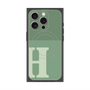 プレミアムパネル with MagSafe［ オリジナル - initial two tone - H green ］