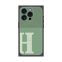 プレミアムパネル with MagSafe［ オリジナル - initial two tone - H green ］