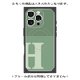 プレミアムパネル with MagSafe［ オリジナル - initial two tone - H green ］