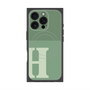 プレミアムパネル with MagSafe［ オリジナル - initial two tone - H green ］