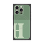 プレミアムパネル with MagSafe［ オリジナル - initial two tone - H green ］
