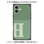 プレミアムパネル with MagSafe［ オリジナル - initial two tone - H green ］