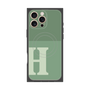 プレミアムパネル with MagSafe［ オリジナル - initial two tone - H green ］