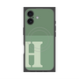プレミアムパネル with MagSafe［ オリジナル - initial two tone - H green ］
