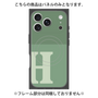 プレミアムパネル with MagSafe［ オリジナル - initial two tone - H green ］