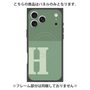 プレミアムパネル with MagSafe［ オリジナル - initial two tone - H green ］