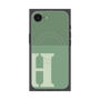 プレミアムパネル with MagSafe［ オリジナル - initial two tone - H green ］