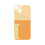 プレミアムパネル with MagSafe［ オリジナル - initial two tone - I orange ］