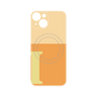 プレミアムパネル with MagSafe［ オリジナル - initial two tone - I orange ］