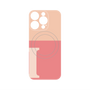 プレミアムパネル with MagSafe［ オリジナル - initial two tone - I pink ］