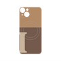 プレミアムパネル with MagSafe［ オリジナル - initial two tone - I brown ］