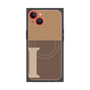 プレミアムパネル with MagSafe［ オリジナル - initial two tone - I brown ］