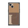 プレミアムパネル with MagSafe［ オリジナル - initial two tone - I brown ］