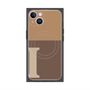 プレミアムパネル with MagSafe［ オリジナル - initial two tone - I brown ］