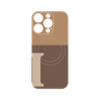 プレミアムパネル with MagSafe［ オリジナル - initial two tone - I brown ］