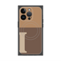 プレミアムパネル with MagSafe［ オリジナル - initial two tone - I brown ］