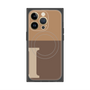 プレミアムパネル with MagSafe［ オリジナル - initial two tone - I brown ］