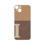 プレミアムパネル with MagSafe［ オリジナル - initial two tone - I brown ］