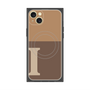 プレミアムパネル with MagSafe［ オリジナル - initial two tone - I brown ］