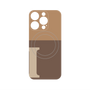 プレミアムパネル with MagSafe［ オリジナル - initial two tone - I brown ］