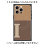 プレミアムパネル with MagSafe［ オリジナル - initial two tone - I brown ］
