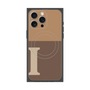 プレミアムパネル with MagSafe［ オリジナル - initial two tone - I brown ］