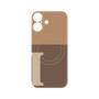 プレミアムパネル with MagSafe［ オリジナル - initial two tone - I brown ］