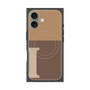 プレミアムパネル with MagSafe［ オリジナル - initial two tone - I brown ］